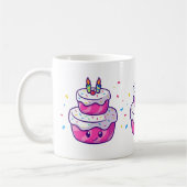 Schattigee Cartoon Koffiemok (Links)