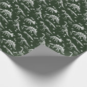 Schattigee cartoon krokodillen, naadloze illustrat cadeaupapier (Hoek)