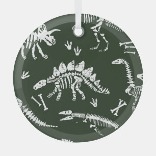 Schattigee cartoon krokodillen, naadloze illustrat glas ornament