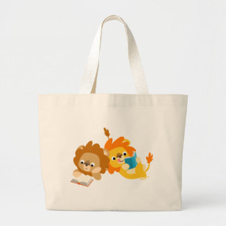 Schattigee Cartoon Leeuw Readers tas