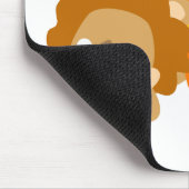 Schattigee Cartoon Leeuwenlezers mousepad Muismat (Hoek)