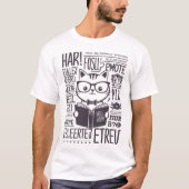 Schattigee Cartoon Logo T-shirt (Voorkant)