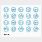 Schattigee Cartoon Maltese Sticker (Vel)
