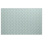 Schattigee Cartoon meeuwen lichtblauw, wit, grijs Stof (Yard (91,4 cm))
