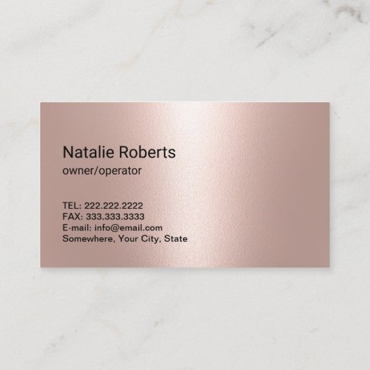 Schattigee Cartoon Meisje Huis Schoonmaakservice R Visitekaartje (Achterkant)