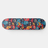 Schattigee Cartoon Monsters Skateboard (Horizontaal)
