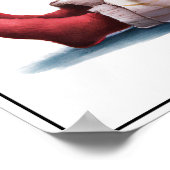 Schattigee Cartoon Moody Hamster in PJs Poster (Hoek)