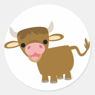 Schattigee Cartoon os sticker