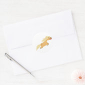 Schattigee Cartoon Palomino Pony sticker (Envelop)