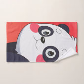 Schattigee Cartoon Panda handdoek voor plezier en (Handdoek)
