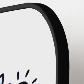 Schattigee Cartoon Pickle met Paddle Dill ermee! (Links Detail)