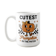 Schattigee cartoon Pompoen in de patch