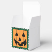 Schattigee Cartoon pompoen Jack-O-Lantern Hallowee Bedankdoosjes (Geopend)