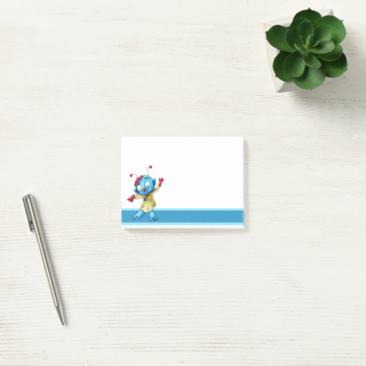 Schattigee cartoon post het post-it® notes (Kantoor)