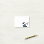 Schattigee Cartoon Post-it® Notes (Op bureau)