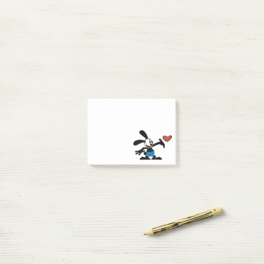 Schattigee Cartoon Post-it® Notes (Op bureau)