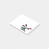 Schattigee Cartoon Post-it® Notes (Schuin)