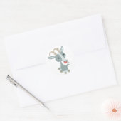 Schattigee Cartoon Prancing Geit Sticker (Envelop)