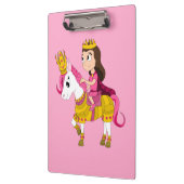 Schattigee cartoon prinses klembord (Links)