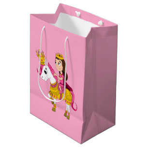 Schattigee cartoon prinses medium cadeauzakje