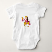 Schattigee cartoon prinses romper (Achterkant)