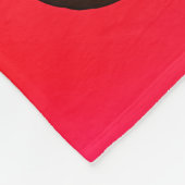 Schattigee Cartoon Puppies met Starry Gradient Ach Fleece Deken (Hoek)