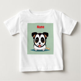 Schattigee Cartoon puppy met Schattige expressie