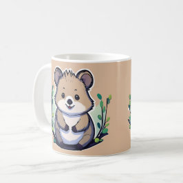Schattigee Cartoon Quokka Koffiemok