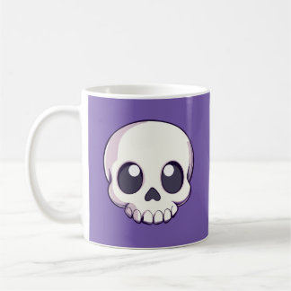 Schattigee Cartoon schedel Halloween Koffiemok