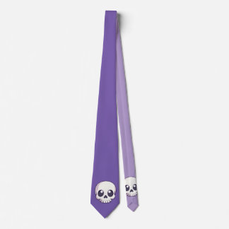 Schattigee Cartoon schedel Halloween Stropdas