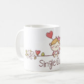 Schattigee Cartoon Single Cutie Koffiemok (Voorkant links)