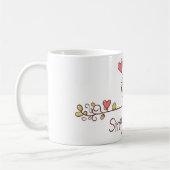 Schattigee Cartoon Single Cutie Koffiemok (Links)