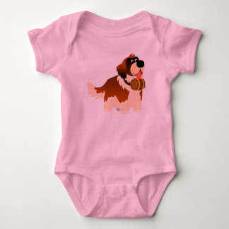 Schattigee Cartoon St Bernard Baby Kleding Romper