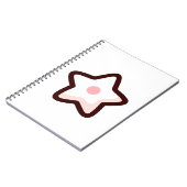 Schattigee Cartoon Star Notitieboek (Linkerzijde)