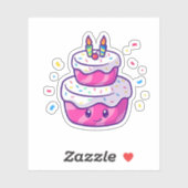 Schattigee Cartoon Sticker (Vel)