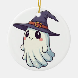 Schattigee cartoon stijl Little Ghost Design Keramisch Ornament