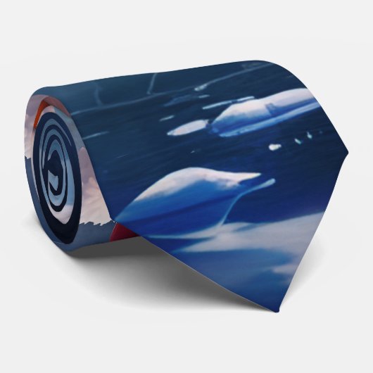 Schattigee cartoon stijl pinguïns vrienden. stropdas (Opgerold)