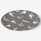 Schattigee Cartoon Sugar Glider Papieren Bordje (Gekanteld)