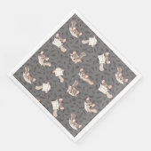 Schattigee Cartoon Sugar Glider Servet (Hoek)