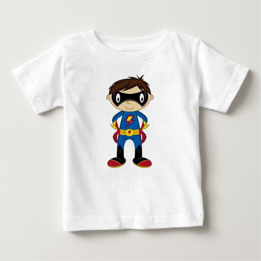 Schattigee Cartoon superheld (Voorkant)