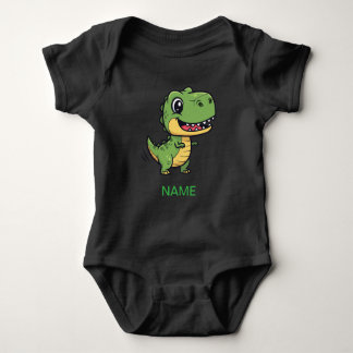 Schattigee Cartoon T-Rex Dinosaur Kinderen T-shirt