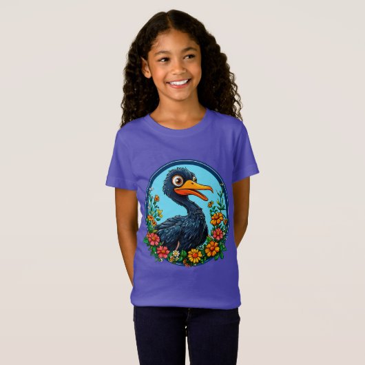 Schattigee cartoon t-shirt (Voorkant volledig)