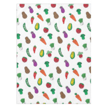 Schattigee Cartoon Tekening Groenten Plantaardig P