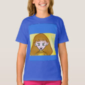 Schattigee Cartoon Theme T-shirt (Voorkant)