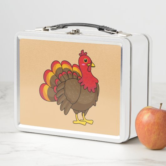 Schattigee Cartoon Turkije (In situ)