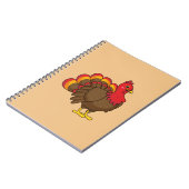 Schattigee Cartoon Turkije Notitieboek (Linkerzijde)