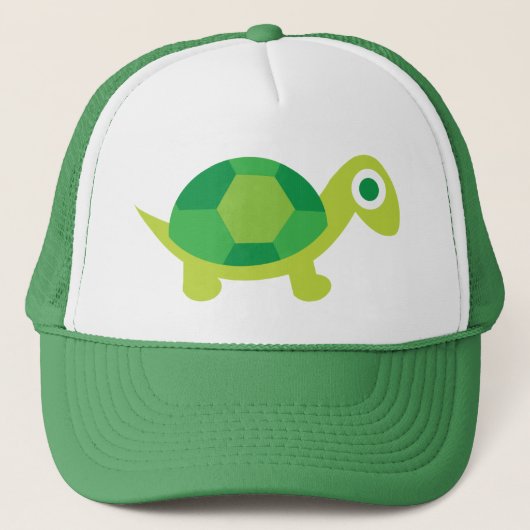 Schattigee Cartoon Turtle Lover's Casual Trucker H Trucker Pet (Voorkant)