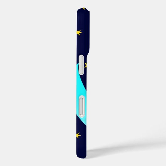 Schattigee cartoon uil in liefde hoesje (Achterkant / Rechts)