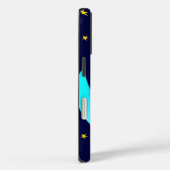 Schattigee cartoon uil in liefde hoesje (Achterkant / Rechts)