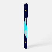 Schattigee cartoon uil in liefde hoesje iPhone 16 hoesje (Rechterkant)